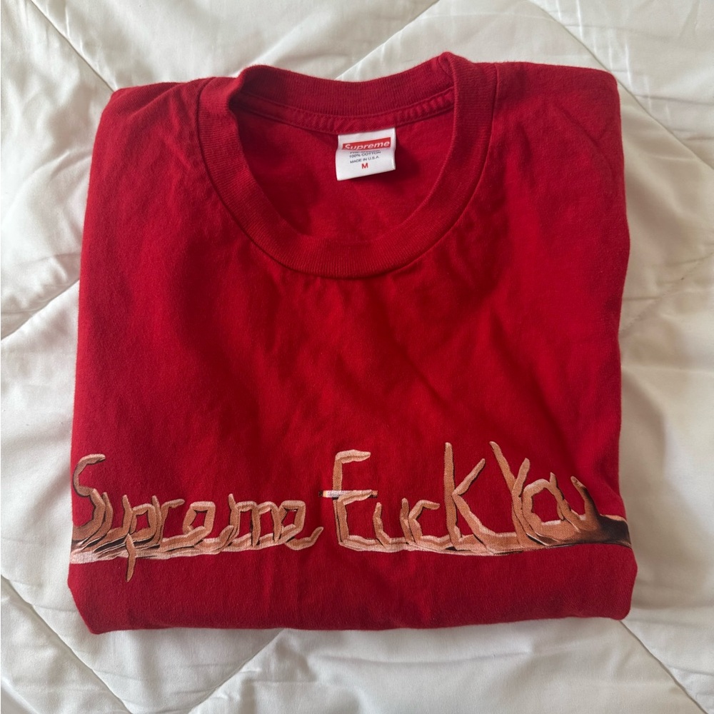 Supreme Classic Red Tee